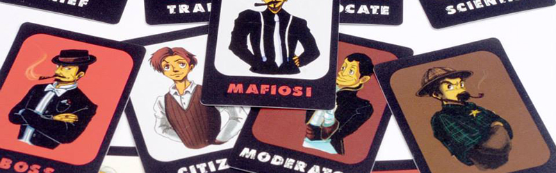 Mafia game cards